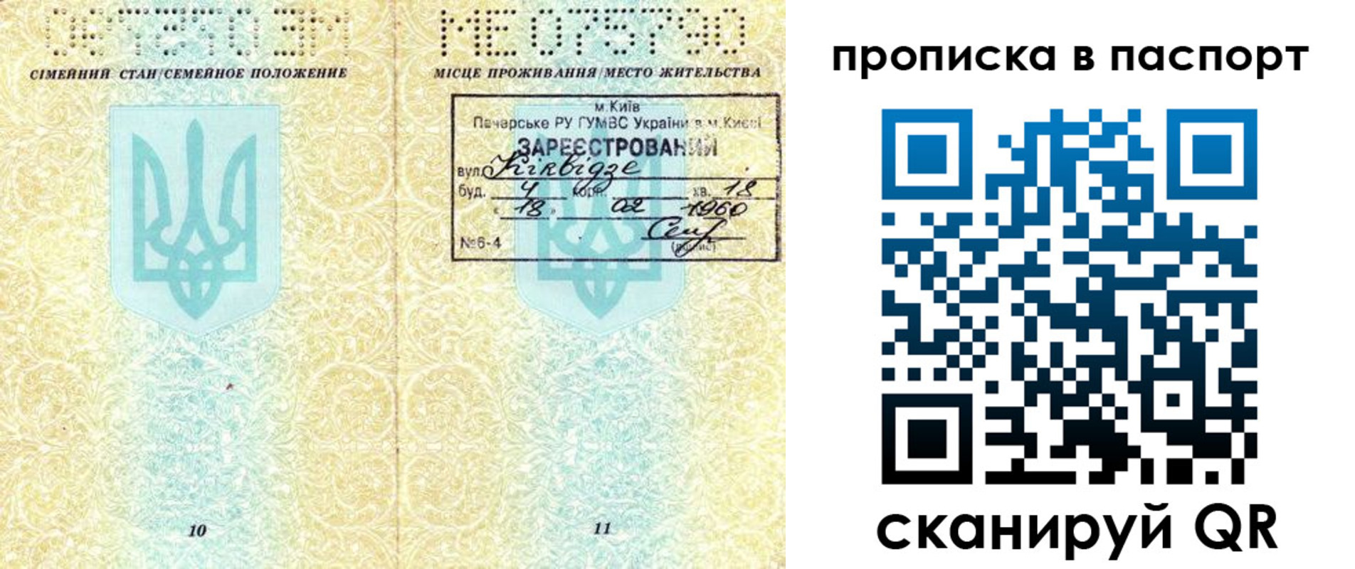 прописка паспорт в Урени